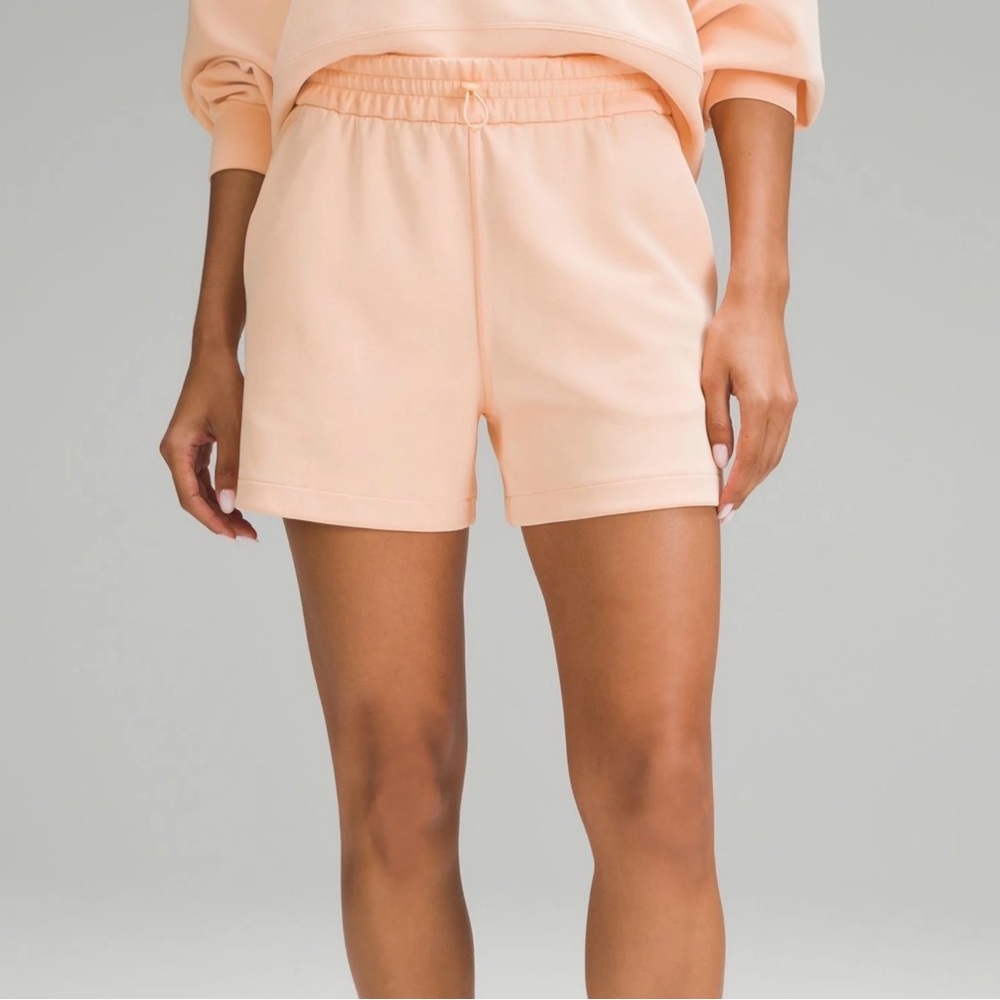 Lululemon Softstream Short & Ebb To Street Cropped Racerback Matching Set BUNDLE